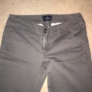 American Eagle grey trousers sz2